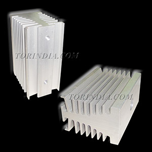 HEAT SINK-K4,K4 HEATSINK WHITE