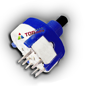 ROTARY SWITCH 13PIN 11TURN ,ERS-2 BLUE