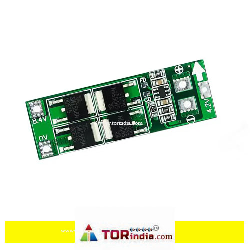 2 strings of 7.4V 8.4V 18650 lithium battery protection board with balanced 20A current