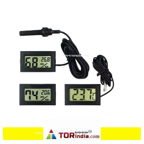 Embedded digital display thermometer with probe electronic temperature detection sensor  FY-12