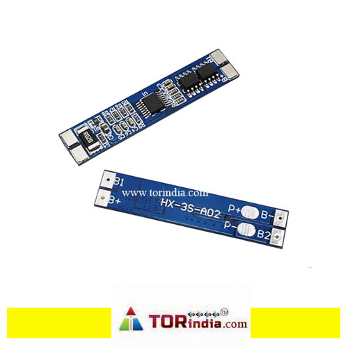 3 strings of 12V18650 lithium battery protection board 11.1V 12.6V anti-overcharge and over-discharge 8A current limiting protection