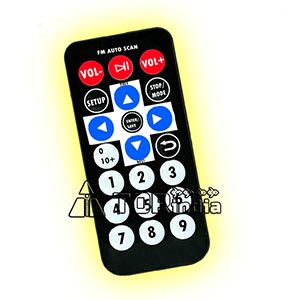 CAR MP4 USB REMOTE CONTROL