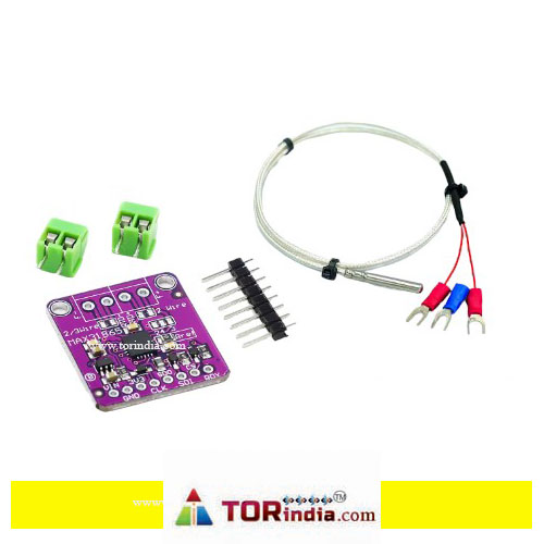 MAX31865 platinum resistance temperature sensor detector module temperature acquisition RTD/PT100-PT1000