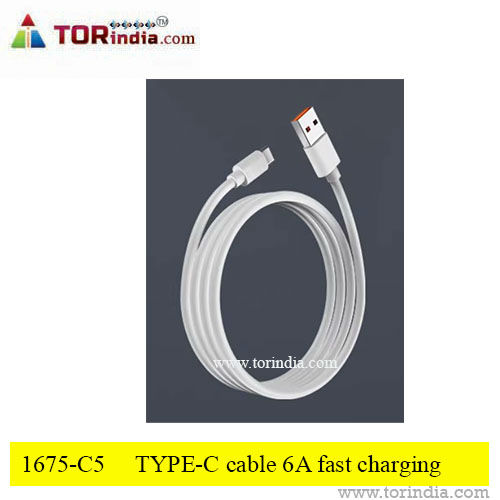 TYPE-C cable Android smartphone charger power cable 6A flash charging fast charging suitable for TYPE C CABLE