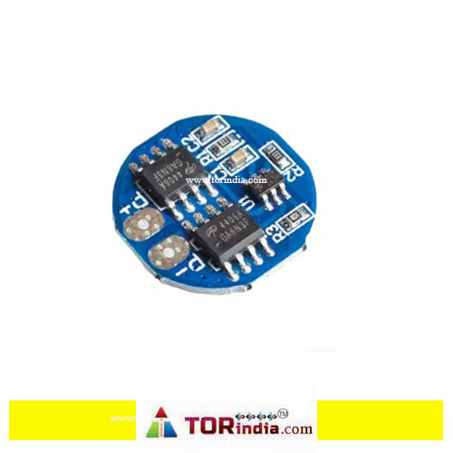 2 strings of 8.4V lithium battery protection board, round 7.4V overcharge and overdischarge protection, 5A working current, 7A current