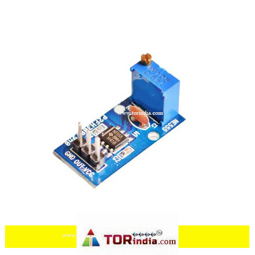 NE555 frequency adjustable pulse generator module