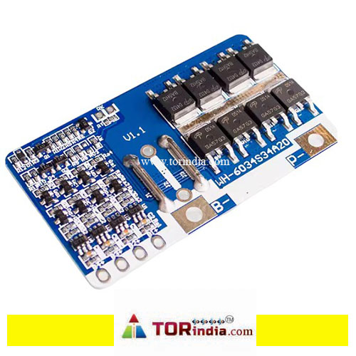 4 strings of 14.8V 16.8V lithium battery protection board high current 20A working 18650 lithium battery pack protection board