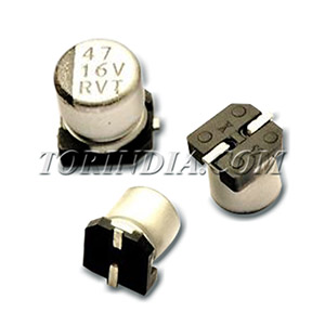 47MFD 16V SMD CAPACITOR,47UF 16V SMD CAPACITOR